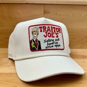 Handcrafted Traitor Joes Trucker Hat